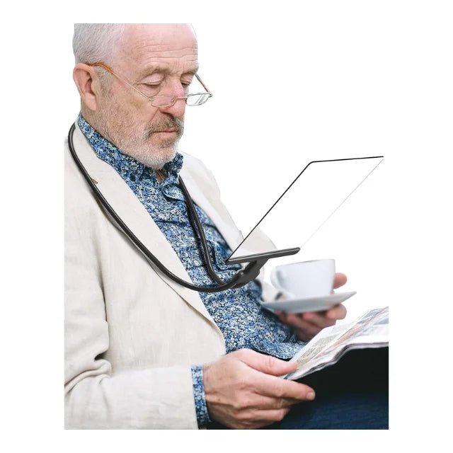 Hands-Free Magnifying Glass | 1.8X Magnification with Flexible Neck Strap | Ideal for Comfortable Reading