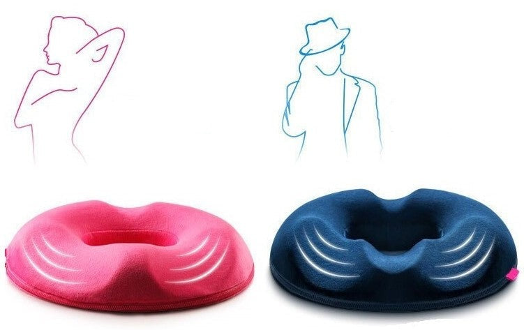 Haven Donut Pillow - Memory Foam Coccyx Cushion for Tailbone Pain Relief