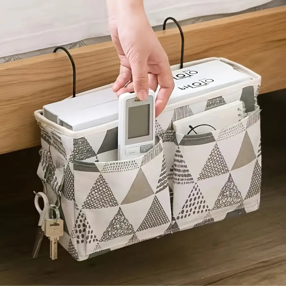 Haven Hanger Organizer - Durable Fabric, Multi-Pocket Design