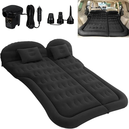 ComfortNest | Matelas gonflable portable pour voiture au design robuste | Lit pliable pour les voyages et l'extérieur