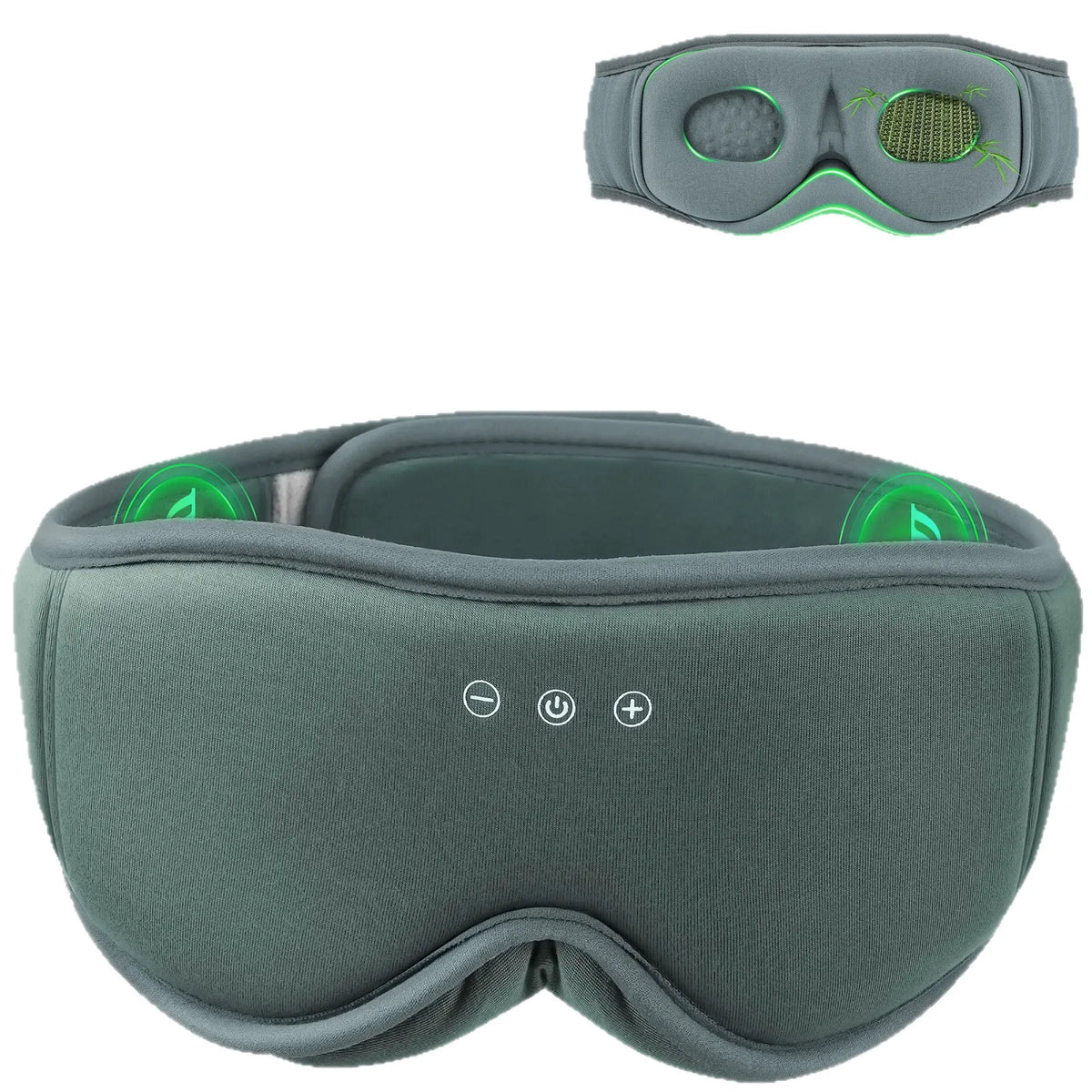 ComfortZone | Masque de sommeil Bluetooth avec design occultant 3D | Son stéréo binaural pour une relaxation profonde