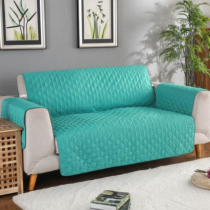 Quilted Furniture Throw Protector with Anti-Slip Backing for Couches and Sofas – Water-Resistant Padded Slipcover for Pet Owners, Living Roo