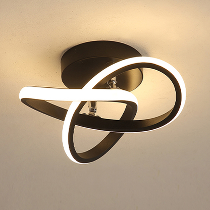 Adjustable LED Ceiling Light with Rotating Arms – Dimmable Modern Flush Mount Fixture for Living Room, Bedroom, Office & Kitchen