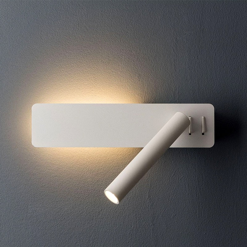 Applique de lecture avec bras articulé – Lampe de travail LED à lumière chaude pour chevet et bureau – Liseuse murale orientable