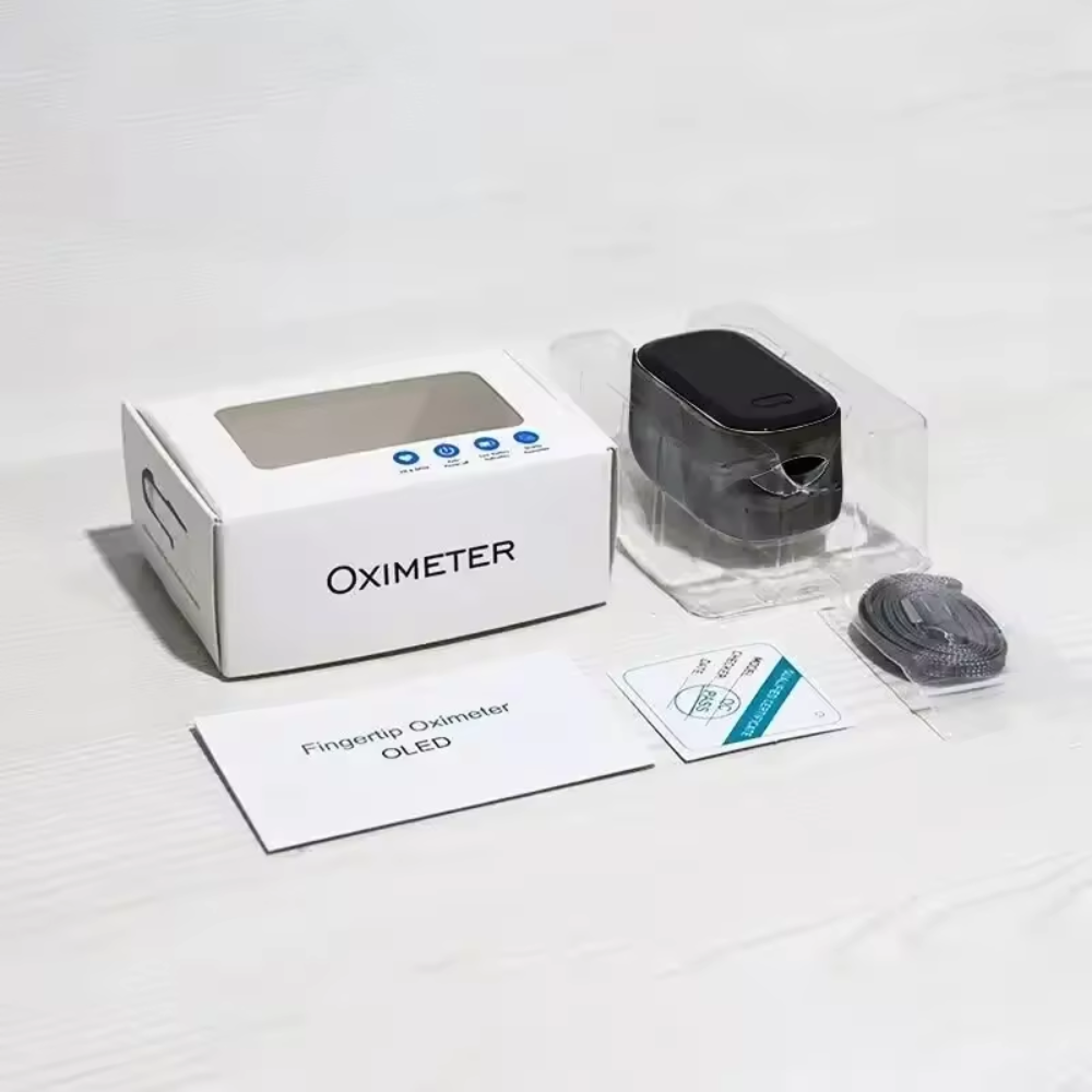 Oxymètre de pouls avec écran OLED | Design compact pour des mesures précises