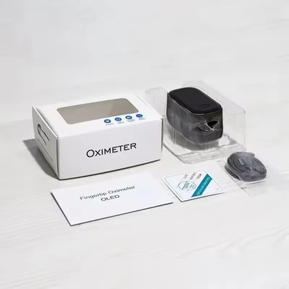 Oxymètre de pouls avec écran OLED | Design compact pour des mesures précises