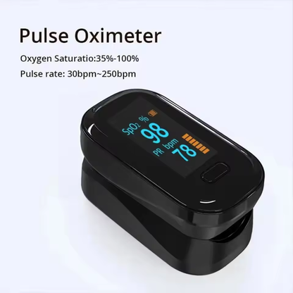 Oxymètre de pouls avec écran OLED | Design compact pour des mesures précises
