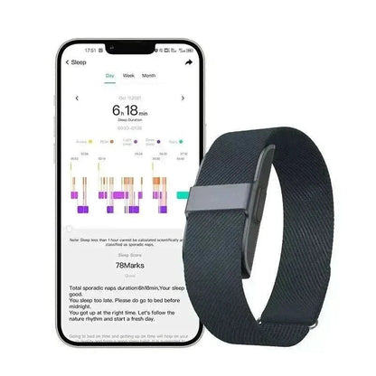 Suivi de santé intelligent | Montre de fitness avec surveillance 24h/24 et 7j/7 des signes vitaux | Design élégant pour un mode de vie actif