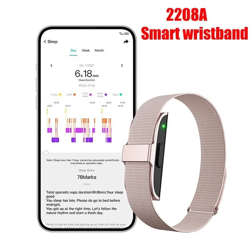 VitalTrack | Suivi de fitness avec surveillance santé 24/7 | Bracelet élégant pour le bien-être et le suivi d'activité