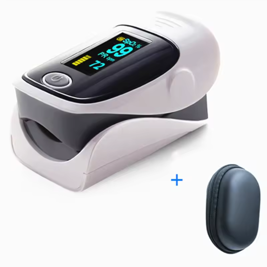 Suivi de santé | Oxymètre de pouls avec écran OLED et longue autonomie | Appareil portable pour un suivi précis