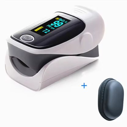 Suivi de santé | Oxymètre de pouls avec écran OLED et longue autonomie | Appareil portable pour un suivi précis