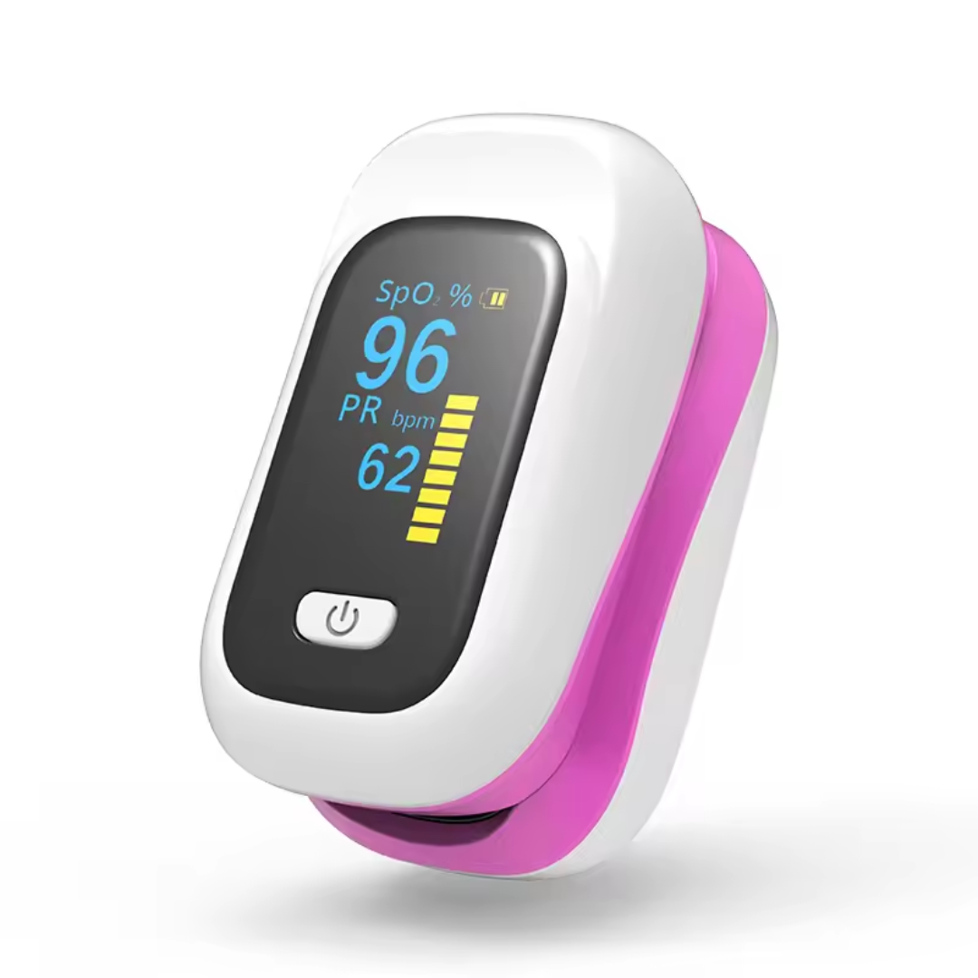Suivi de santé | Oxymètre de pouls avec écran OLED et longue autonomie | Appareil portable pour un suivi précis