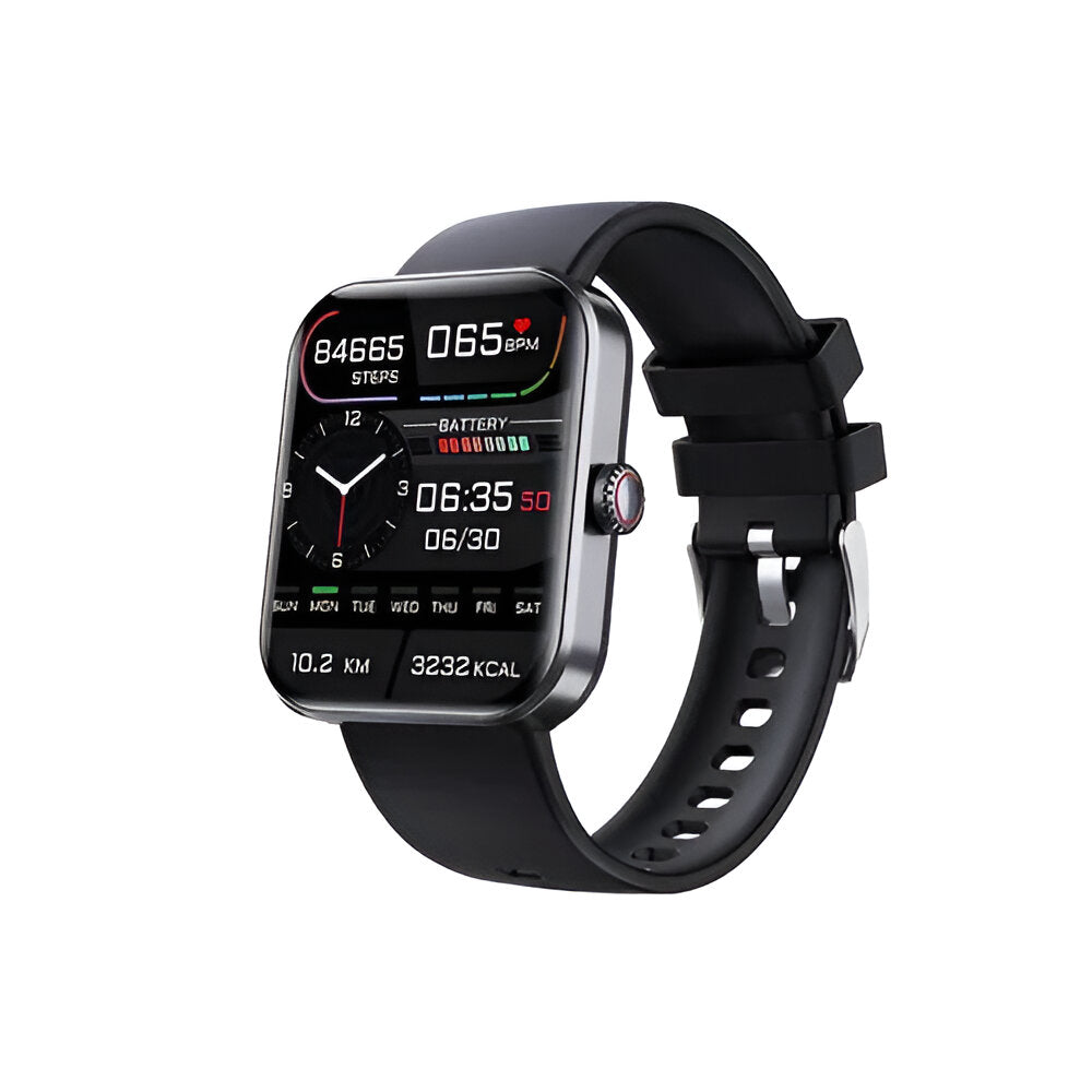 Suivi santé | Montre connectée avec appels Bluetooth et suivi d'activité | Design élégant pour le bien-être au quotidien
