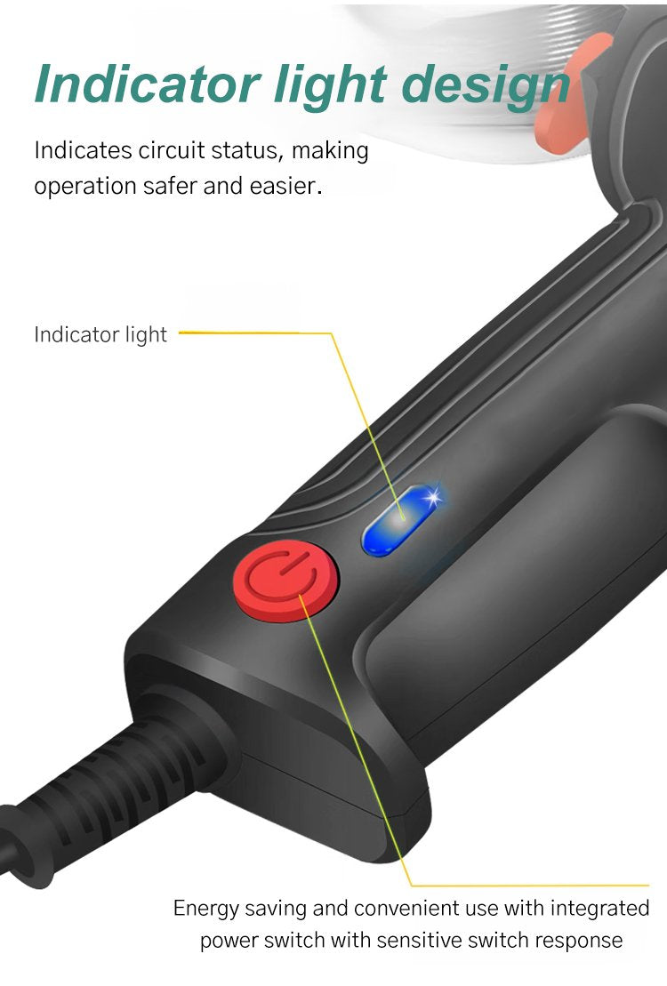 Plastic Welder with 20 Second Heating, Plastic Welding Kit with 4 Wire Ceramic Core, Plastic Bumper Repair Kit for Cars