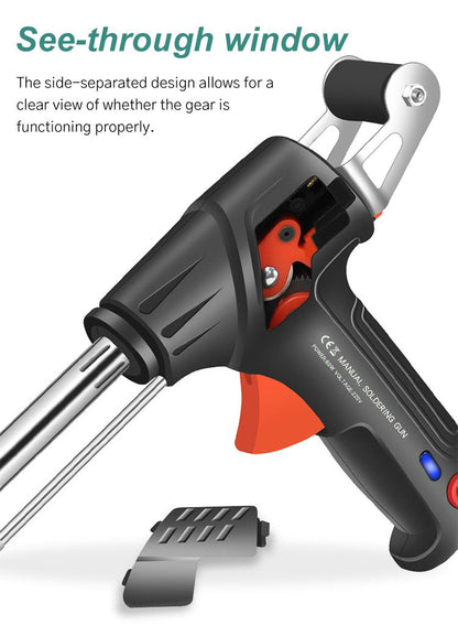 Plastic Welder with 20 Second Heating, Plastic Welding Kit with 4 Wire Ceramic Core, Plastic Bumper Repair Kit for Cars