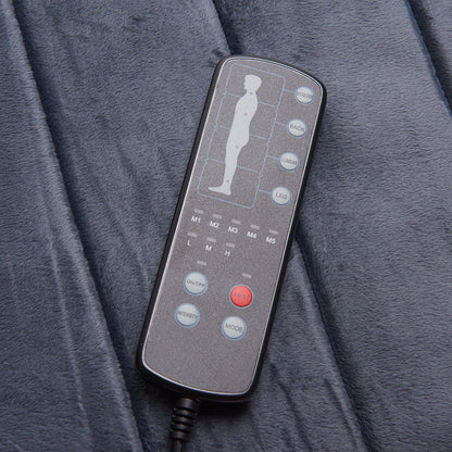 Matelas de massage corporel complet avec vibration électrique et thérapie par la chaleur