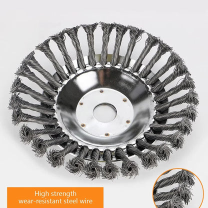 Heavy-Duty Brush Cutter Head | Durable Steel Wire Attachment for String Trimmers
