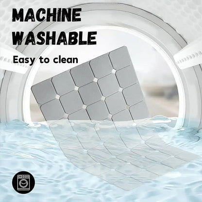 Non-Slip Silicone Shower Mat with Suction Cups – Foldable Bathtub Safety Mat for Wet Surfaces, Quick-Dry Design for Everyday Use