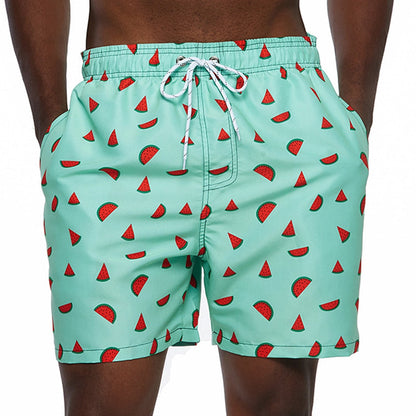 Men's Quick-Dry Swim Trunks with Drawstring, Lightweight Mesh-Lined Boardshorts for Beach & Pool