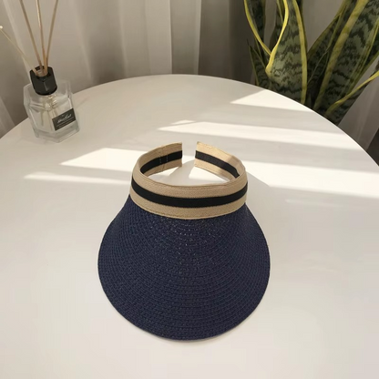Chapeau de soleil pliable et réglable à large bord pour une protection anti-UV – Idéal pour la plage, le golf et les activités en plein air