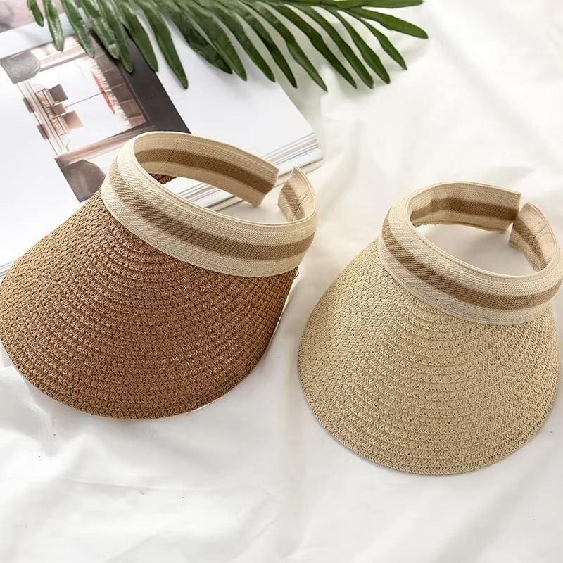 Chapeau de soleil pliable et réglable à large bord pour une protection anti-UV – Idéal pour la plage, le golf et les activités en plein air