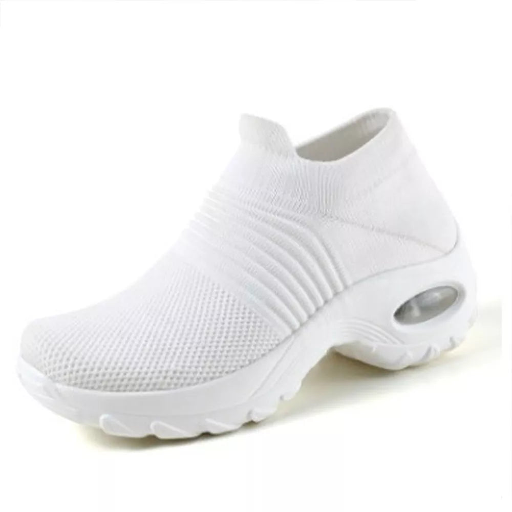 Women's Air-Cushion Orthopedic Sneakers for All-Day Comfort & Support – Shock Absorbing Athletic Walking Shoes with Enhanced Stability