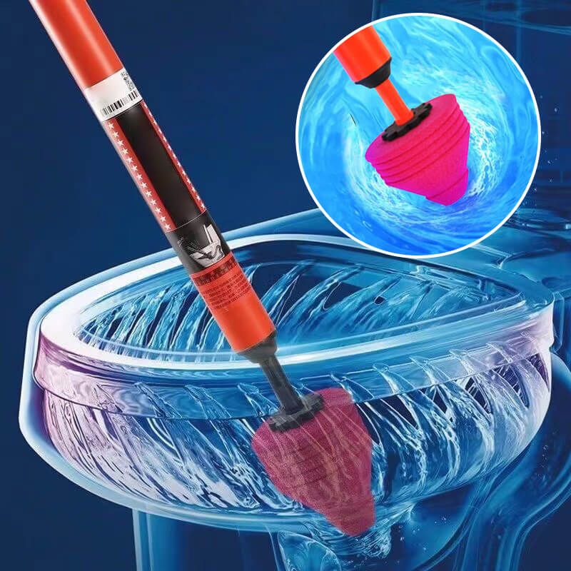FLUSHFORCE – High-Pressure Toilet Unblocker