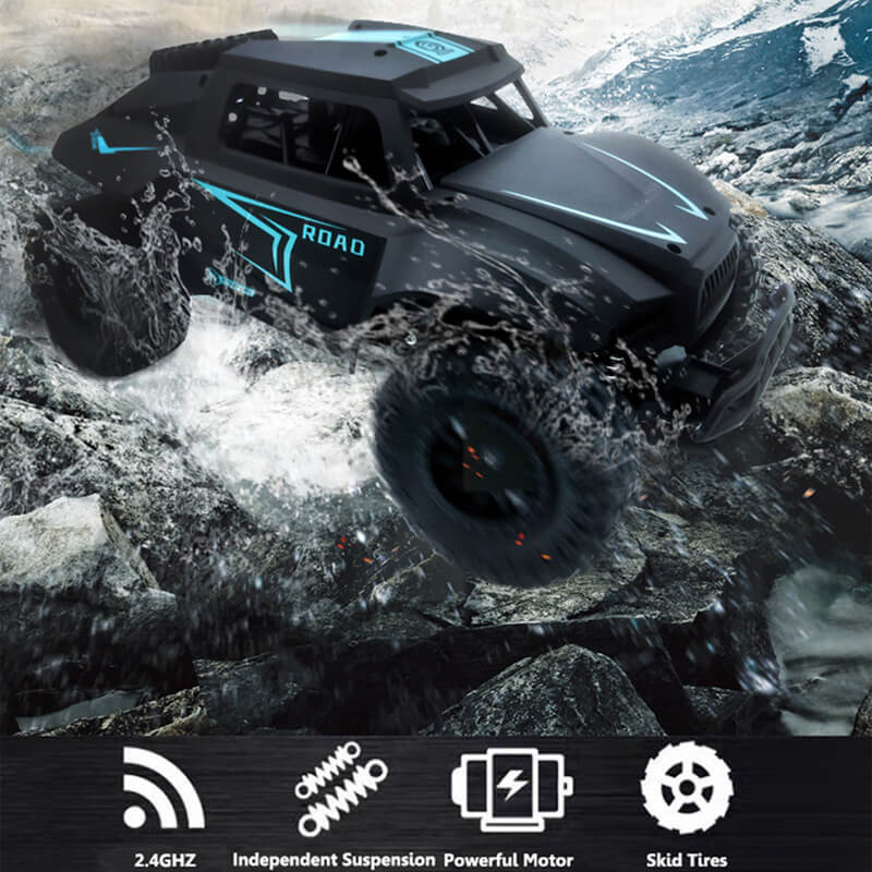 Monster truck télécommandé haute vitesse | Véhicule tout-terrain antichoc pour des aventures palpitantes