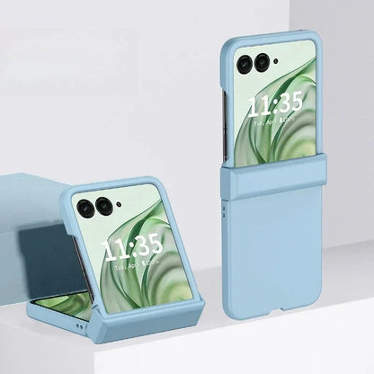 Protective Hard Shell Case for Foldable Phones with Full Hinge Coverage – Anti-Fingerprint Finish, Precision Fit, Raised Edges for Screen