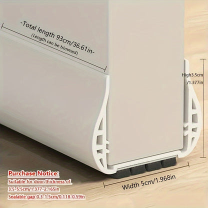 Ortekor Home Comfort | Door Draft Blocker with Flexible Fit | Energy Saving Solution for Insulation