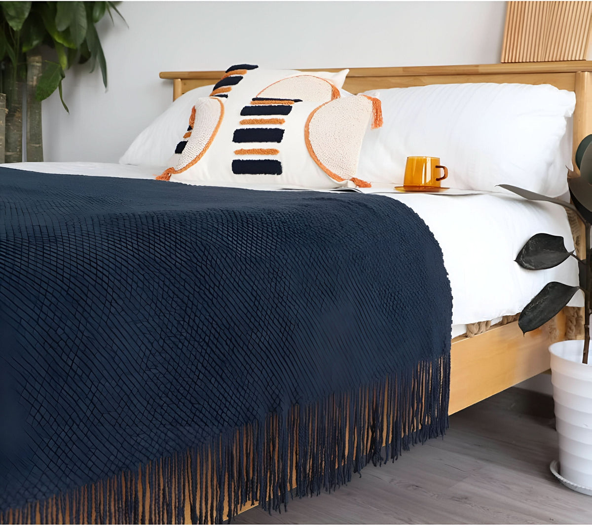 KnitCove | Couverture élégante en polaire tricotée avec intérieur en peluche | Confort douillet pour toutes les saisons