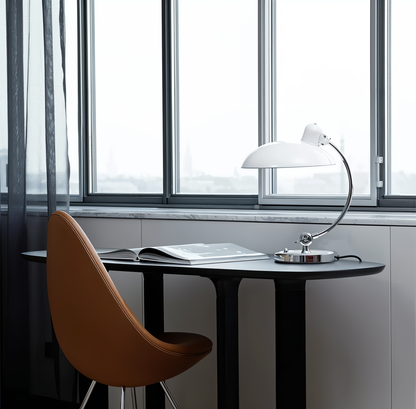 Adjustable Iron Dome Desk Lamp with Swivel Arm Classic Retro Office Task Light for Reading Workstation Nightstand Study Room 16.7 in Tall