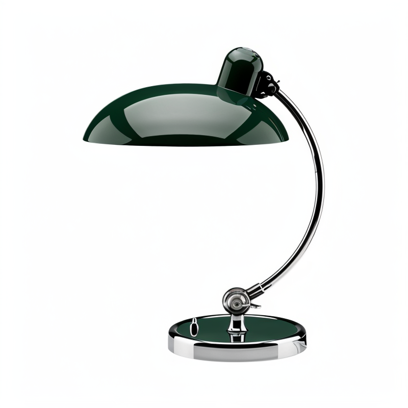 Adjustable Iron Dome Desk Lamp with Swivel Arm Classic Retro Office Task Light for Reading Workstation Nightstand Study Room 16.7 in Tall