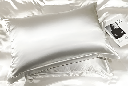Silk Blend Sheet Set Purple 180 GSM Duvet Cover Fitted Sheet Pillowcases for Queen King Bed Luxury Breathable Bedding for Bedroom Guest Room