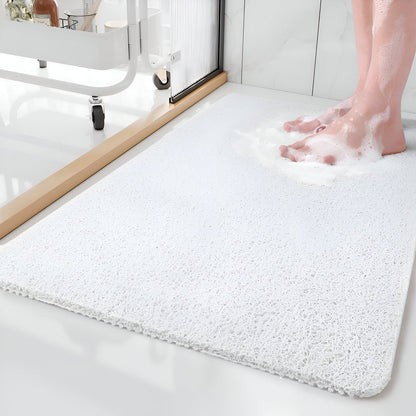 Non-Slip Shower Mat with Soft Cushioned Surface for Bathroom Safety and Comfort