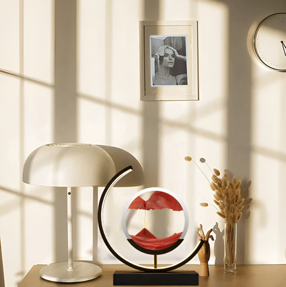 Lampe de table "désert chaud" avec télécommande et luminosité réglable