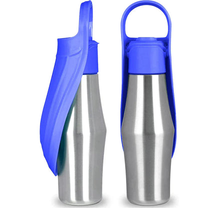 Solution d'hydratation Ortekor | Gourde isotherme pour chien avec conception anti-fuite | Pratique pour les aventures en plein air