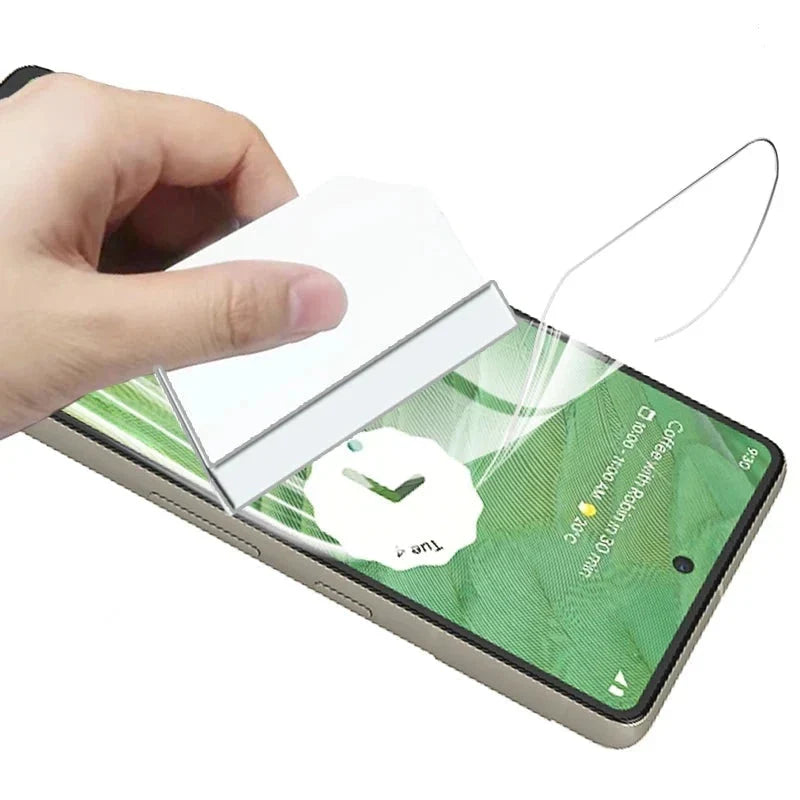 Flexible Film Screen Guard for Google Pixel – Self-Healing HD Clear Protection, Case-Friendly Fit