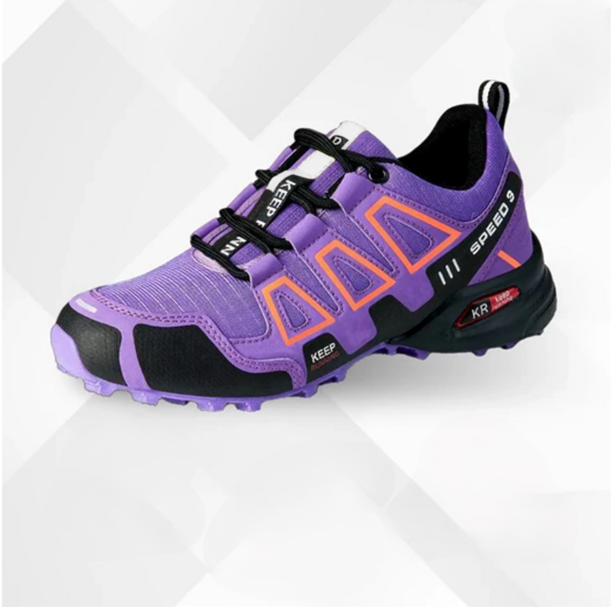 Supportive Hiking Shoes for Men & Women – Wide Toe Box Trail Sneakers with Shock-Absorbing Sole for Outdoor Walking & Everyday Comfort