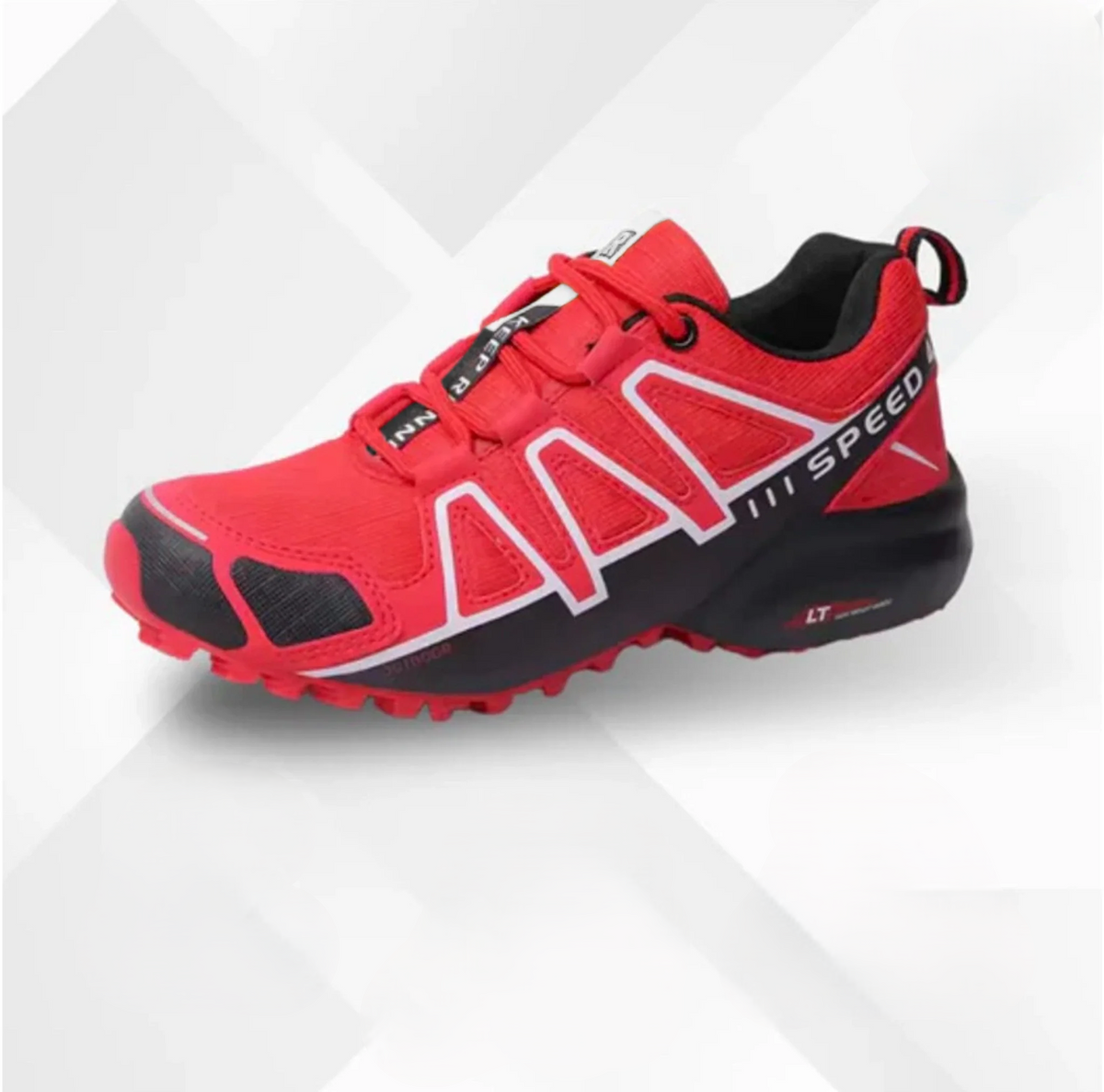 Supportive Hiking Shoes for Men & Women – Wide Toe Box Trail Sneakers with Shock-Absorbing Sole for Outdoor Walking & Everyday Comfort