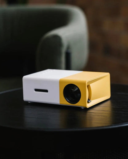 Portable LED Projector for Home Movies & Streaming | Compact Video Projector with USB SD Card Reader HDMI Support for Laptop Phone Tablet
