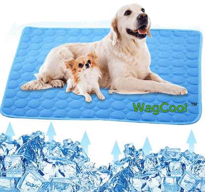 Self-Cooling Dog Mat for Hot Weather Relief – Pressure-Activated Pet Bed Pad