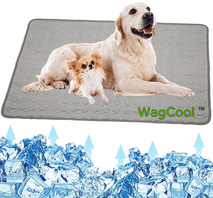 Self-Cooling Dog Mat for Hot Weather Relief – Pressure-Activated Pet Bed Pad
