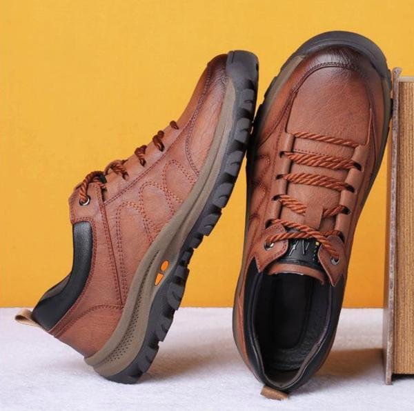 Chaussures habillées de luxe en cuir véritable pour hommes