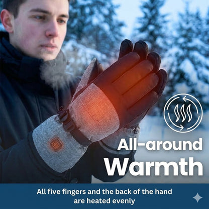 Gants isolants chauffants avec réglages de chaleur ajustables