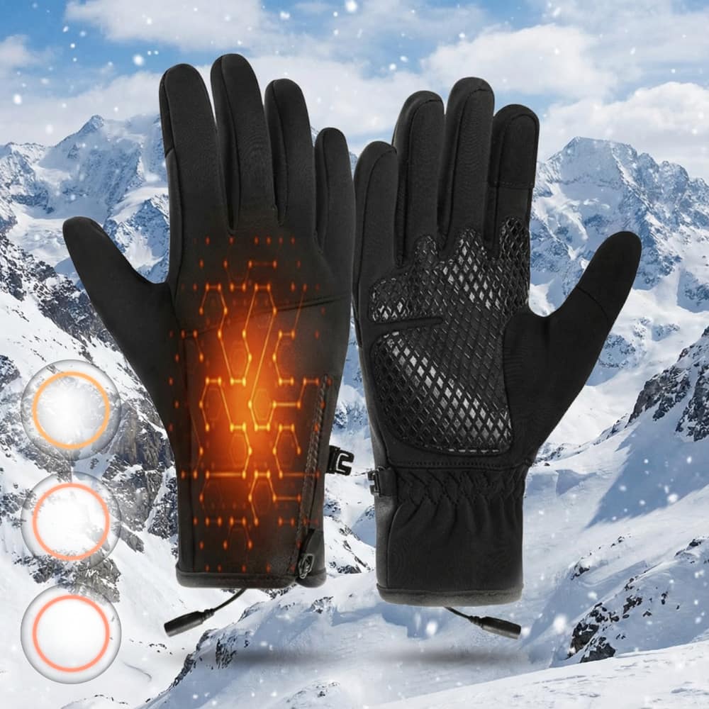 Gants chauffants rechargeables à 3 températures