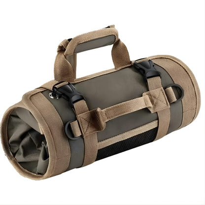 Sac de rangement à outils enroulable durable en toile Oxford 900D