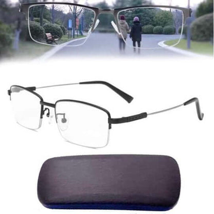 Lunettes progressives intelligentes avec autofocus et filtre anti-lumière bleue
