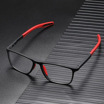 Lunettes de lecture anti-lumière bleue fines pour homme