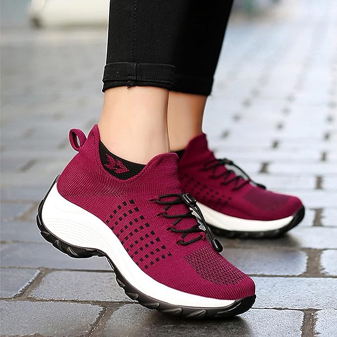Chaussures confortables avec support de voûte plantaire pour le soulagement des douleurs au talon